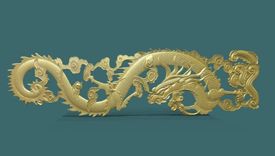 dragon 3d stl model cnc cncmodel reliefforcnc dragoncncmodel dragonrelief dragondoormodel bas-relief doormodel relief carvingmodel carved 3d print model - Mito3D