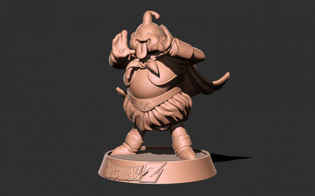 Ejderha top Majin buu canavarlar yaratıklar dbz Babidi Ejder topu goku Vegeta stl zbrush şekil heykel anime manga diyorama minyatürler figürinler gohan 3D print model - Mito3D