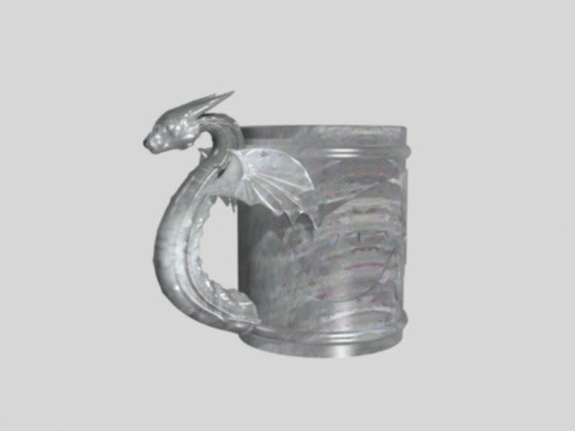 dragon bol taza 3d impression modèle in cuisine manger 3dexport tasse artistique imprimable accessoires 3D print model - Mito3D