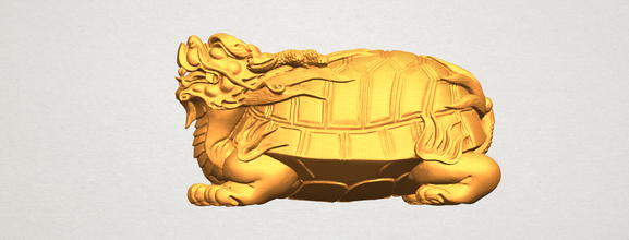 dragon tortoise 3d print model in animals 3dexport car chair tree table sofa character game exterior human interior people girl house miniatures figurines sculpture animal zodiac horoscope dog 3d print model - Mito3D