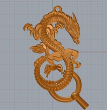 drakon aa aaaa aaaaa aaaaaaa dracon ejderha altın mücevher takı kolye gergedan heykeltraşlık 2018 3d print model - Mito3D