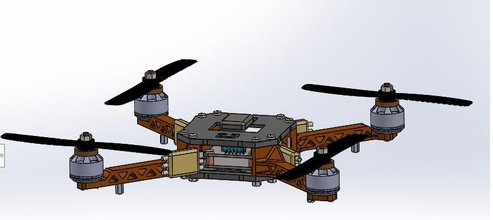drone 3d print model in engineering 3dexport 3d print model - Mito3D