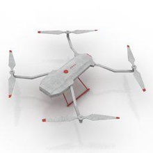 drone 3d 3ds modello modelli droni 3d print model - Mito3D