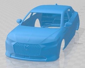 ds 4 2022 druckbar körper wagen 3d drucken modell automobil 3dexport slot scalextric tamiya rc miniz hobby mikro 3d print model - Mito3D