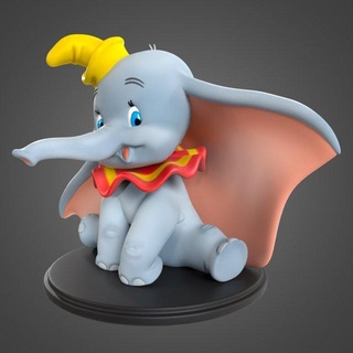 Dumbo impressão monstros criaturas 3d modelo escultura brinquedo arte Admirador personagem desenho animado imprimível Disney 3d print model - Mito3D