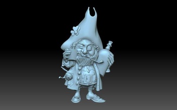 dwarf 3d print model in 3dexport dwarfs gnome gnomes gnome-christmas leprechaun dwarven runt lepricorn 3d print model - Mito3D