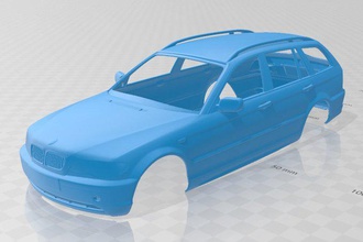 e46 gezi 2001 yazdırılabilir vücut araba 3d yazdır model in otomotiv 3dexport yuva ölçülü tamiya rc miniz hobi mikro 3d print model - Mito3D