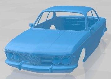e9 1968 imprimível corpo carro automotivo fenda escalextrico Tamiya rc miniz passatempo micro diecast 3d print model - Mito3D