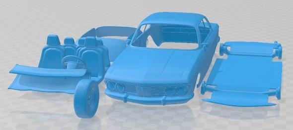 e9 1968 imprimable voiture automobile e9 1968 imprimable voiture fente scalextric tamiya rc miniz loisir micro moulé pression 3d print model - Mito3D