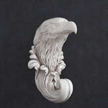 aquila gancio barocco 3d stampa modello in scultura 3dexport animali uccello arredamento 3d print model - Mito3D