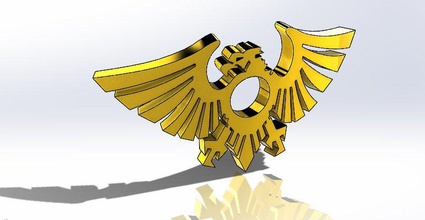 eagle pendant 3d print model in pendants 3dexport 3d print model - Mito3D