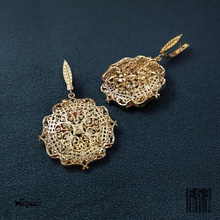 küpe desenleri mücevher altın Gümüş desen baskı cnc dekorasyon değerli parlayan lüks süs Balmumu yazdırılabilir stil 3d print model - Mito3D
