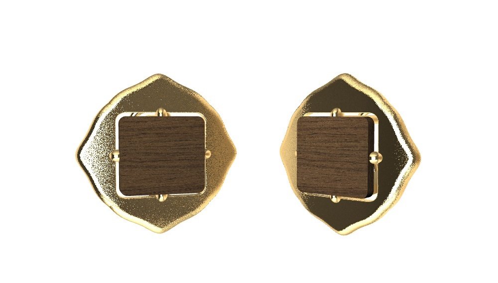 earrings wood other other--- 3D print model - Mito3D
