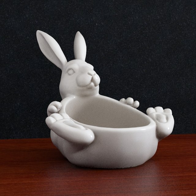 easter bunny eggs cup bab