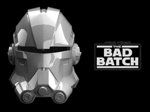 echo helmet bad batch 3d print model in toys 3dexport star wars starwars clone 3d print model - Mito3D