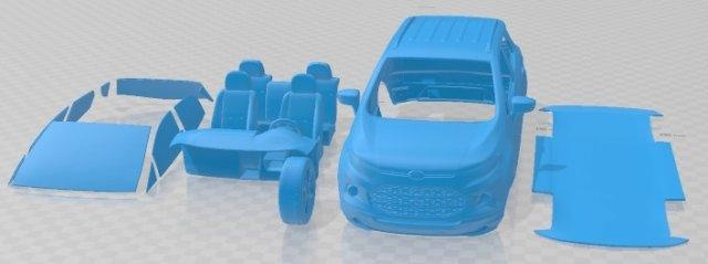 eco deporte 2014 imprimible coche vehiculo automotor espacio scalextric Tamiya rc miniz pasatiempo micro 3d print model - Mito3D