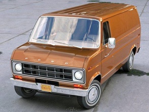 econoline cargo 1975 american classic vintage 1976 1977 1978 1979 1980 oldtimer interior textured 3d print model - Mito3D
