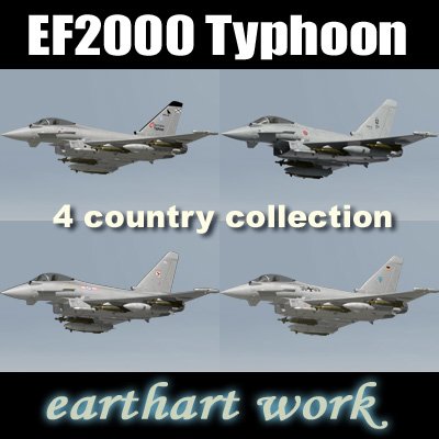 ef2000 tifone britannico 4 3d modello in combattente 3dexport eurofighter 2000 efa aeromobili militare europeo italiano raf tedesco luftwaffe spagnolo warplane jet aria 3D print model - Mito3D