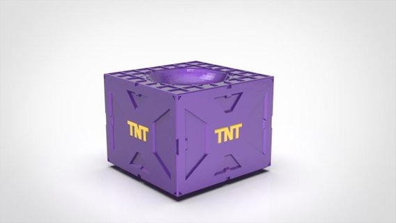 egg holder tnt explosive container accessories stand dock easter art toy celebrate tech weapon 3d print model - Mito3D