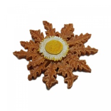 eguzkilore magnet fridge sun flower basque mithology 3d print model - Mito3D