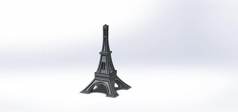 eiffel torre gratuito 3d stampa modello in arredamento 3dexport parigi decorazione ufficio 3d print model - Mito3D
