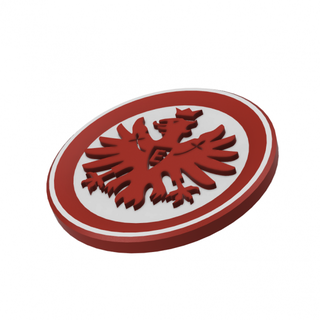 unità francoforte parete emblema segni loghi cartello logo interni decorazione fifa Germania Bundesliga calcio Calcio 3d print model - Mito3D