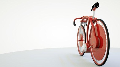 elektrisch fahrrad 3d modell 3dexport bentley retro stil 3d print model - Mito3D