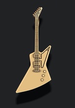 elektrik gitar kolye 3d yazdır model in 3dexport müzik müzikal enstrüman gibson esp kaşif ağır metal siyah güçlü kuvvetli yiğit akustik ses kaya mücevher takı gümüş altın jackson 3d print model - Mito3D