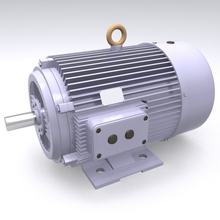 elektrisch motor 3d modell teile 3dexport stator rotor induktion maschine industriell drehung asynchron elektromotorisch elektrizität editierbar high poly 3d print model - Mito3D