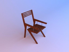 élégant bois chaise intérieur conception meubles classique fauteuil tabouret chambre maison moderne pendaison asseoir siège playwood salon bar 3d print model - Mito3D