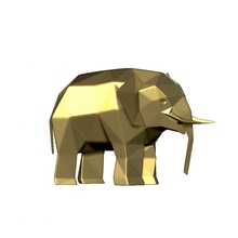 l'éléphant 3d impression modèle in animaux 3dexport léopard animal stl 3d print model - Mito3D
