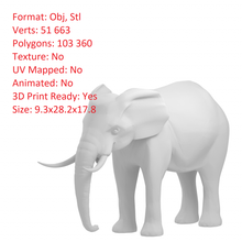 elefante 3dmasterxd 3dmodel ruso 3d print model - Mito3D