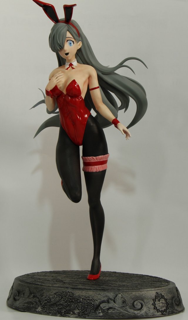 Elizabeth nanatsu taizai mortel péchés capitaux femme nanatsunotaizai fille déguisée lapin anime character animée 3D print model - Mito3D