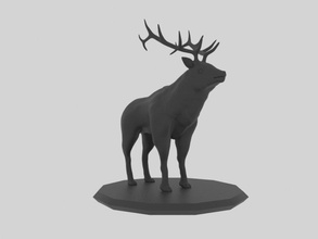 geyik 3d yazdır model in hayvanlar 3dexport hayvan 3dprinter 3dprinted vahşi yaban hayatı 3dprint 3dprinting 3d print model - Mito3D