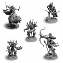 elve army miniature strategy rol game 3d print model in board games 3dexport roleplaying roleplayinggame elves fantasy 3d print model - Mito3D