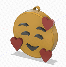emoji llavero gratis 3d impresión modelo in llaveros 3dexport 3d print model - Mito3D