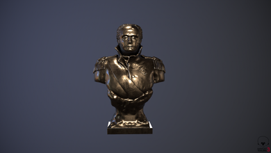 imperatore alessandro 1 3d la stampa il busto 3d print model - Mito3D