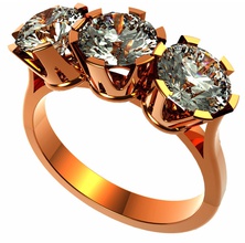 enagement de l'anneau bijoux le diamant zafiro les anneaux l'imprimante 3d modèle modeljewelry noces 3d print model - Mito3D
