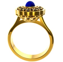 enagement ring jewelry jewelrymodel jewelrydesign jewelry3d diamondring diamond diamonds-2mm 3d print model - Mito3D
