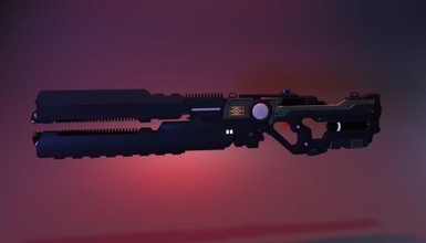 energia Gauss rifle arma sfi 3d print model - Mito3D