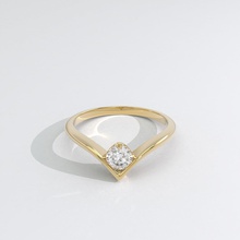 anello di fidanzamento gioielli oro diamante il rendering ruby gemma matrimonio stl 3dm stampabile cnc argento 3d print model - Mito3D