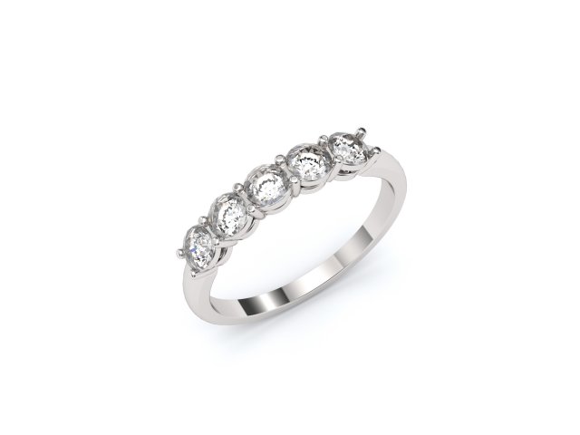 compromiso anillo 3d impresión modelo in anillos 3dexport diamante joyería joya boda joyeria stl obj 3D print model - Mito3D