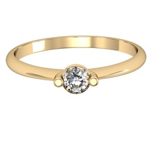 engagement ring 3d drucken modell ringe 3dexport schmuck diamant druckbar cad edelsteine weiblich frauen brillant exklusiv 3dm stl obj mode gold rhiho cnc 3d print model - Mito3D
