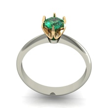 bague de fiançailles bijoux l'engagement la femelle le diamant imprimable haut détail l'anneau les anneaux cad mariage pierres précieuses brillant exclusif mode or rhiho cnc 3d print model - Mito3D