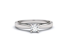 noivado anel 3d impressão modelo in argolas 3dexport jóias joalheria diamante casamento ouro cnc imprimível gema 3d print model - Mito3D