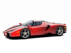 enzo 3d model in sport cars 3dexport car 3ds max italian sports textures materials 3d print model - Mito3D