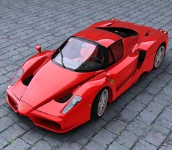 Enzo Autos Ferrari Brasilien 3ds poly 3d print model - Mito3D