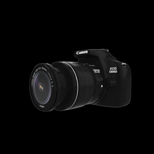 eos 1300d duplo ampliação 18mp câmera 3d modelo in foto 3dexport dslr preto eletrônicos geração compras 3d print model - Mito3D