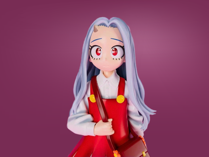 eri eroe università donna myheroacademia mio figura action figure azione deku manga hq anime character animemanga animeart 3d print model - Mito3D