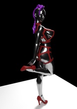 erotik kadın şekil 3d yazdır model in heykel 3dexport vücudu female figure dişiler erotizm kablo ağı koşum takımı sculptures and figures 3d print model - Mito3D
